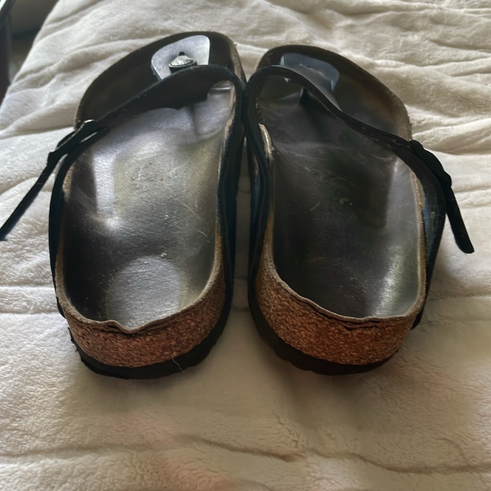 Birkenstock Gizah Navy Sandals Size 39 (8/8.5) - Picture 7 of 8